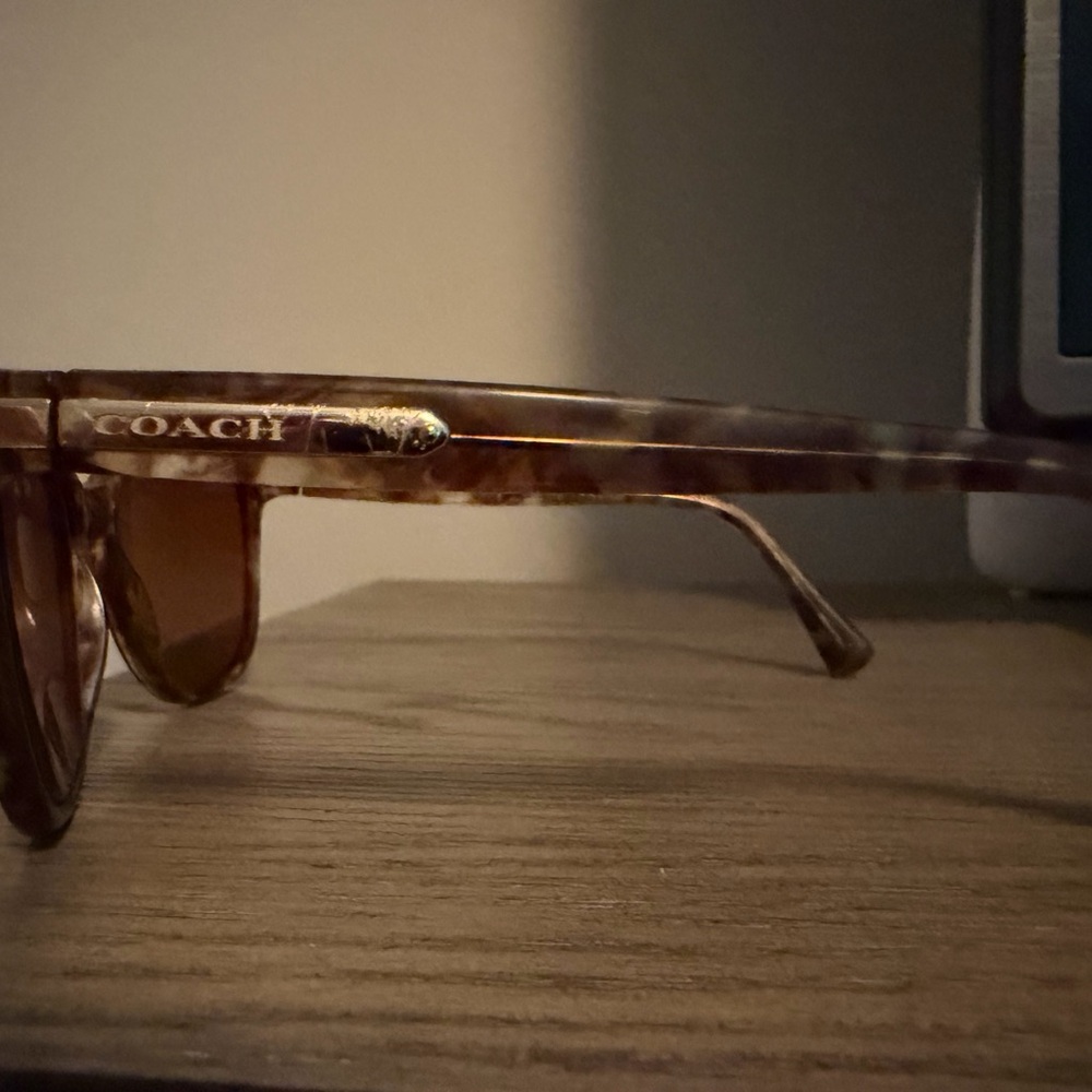 Coach Classic Brown Tortoise Shell Sunglasses - image 2